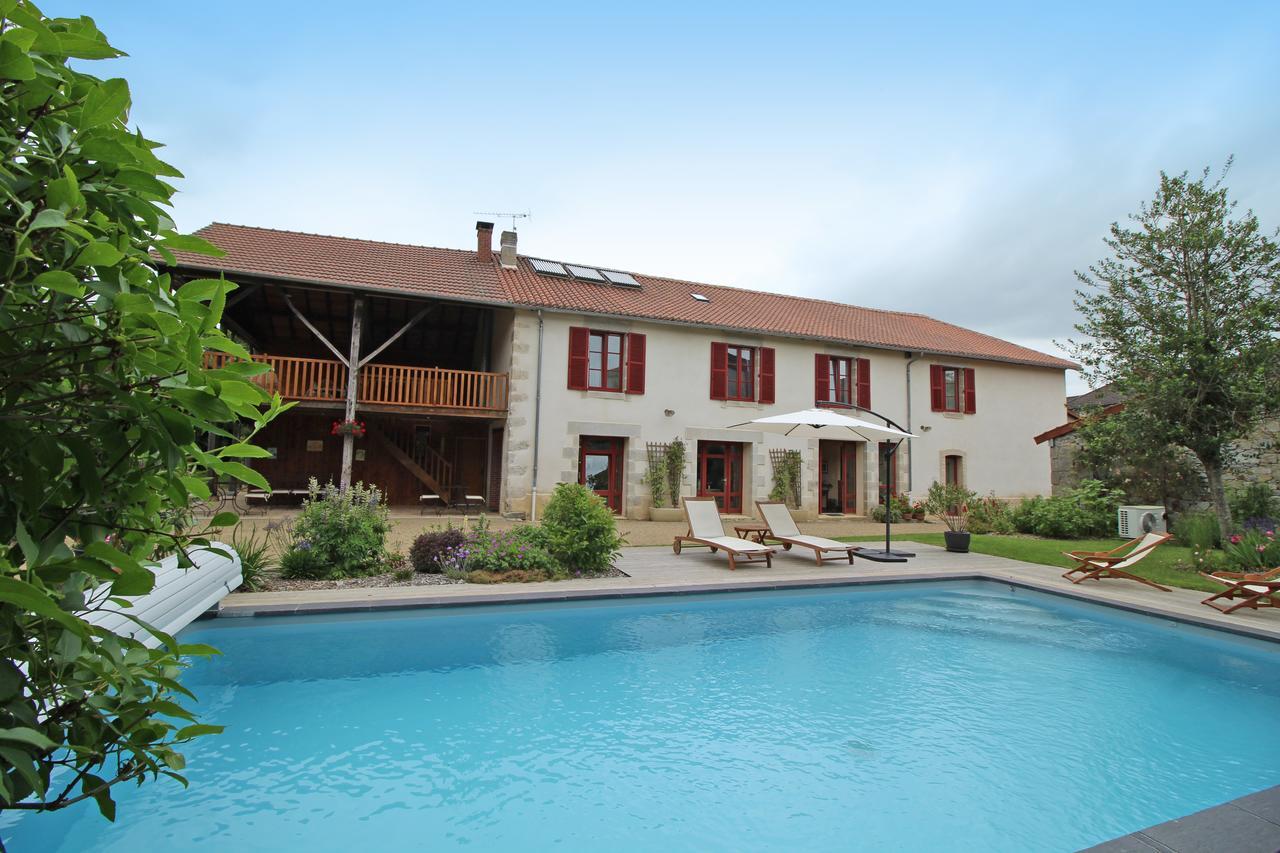 Les Jardins De Lily Hotel Saint-Léonard-de-Noblat Esterno foto